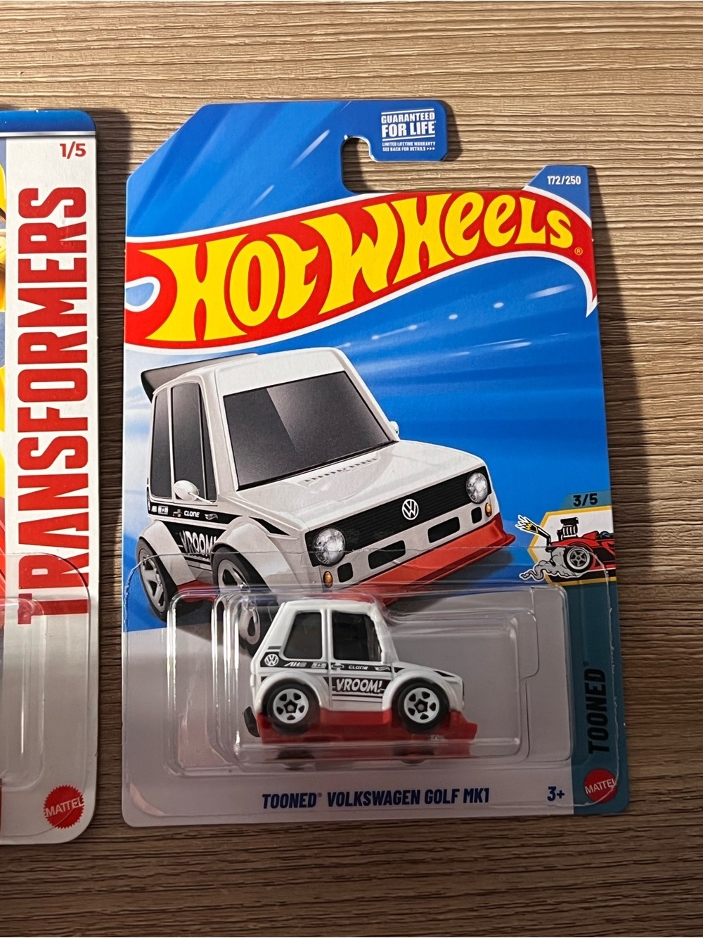 Hot Wheels Volkswagen Beetle & Golf MK1 Lot Transformers VW Mainline 2 Car - Picture 3 of 4